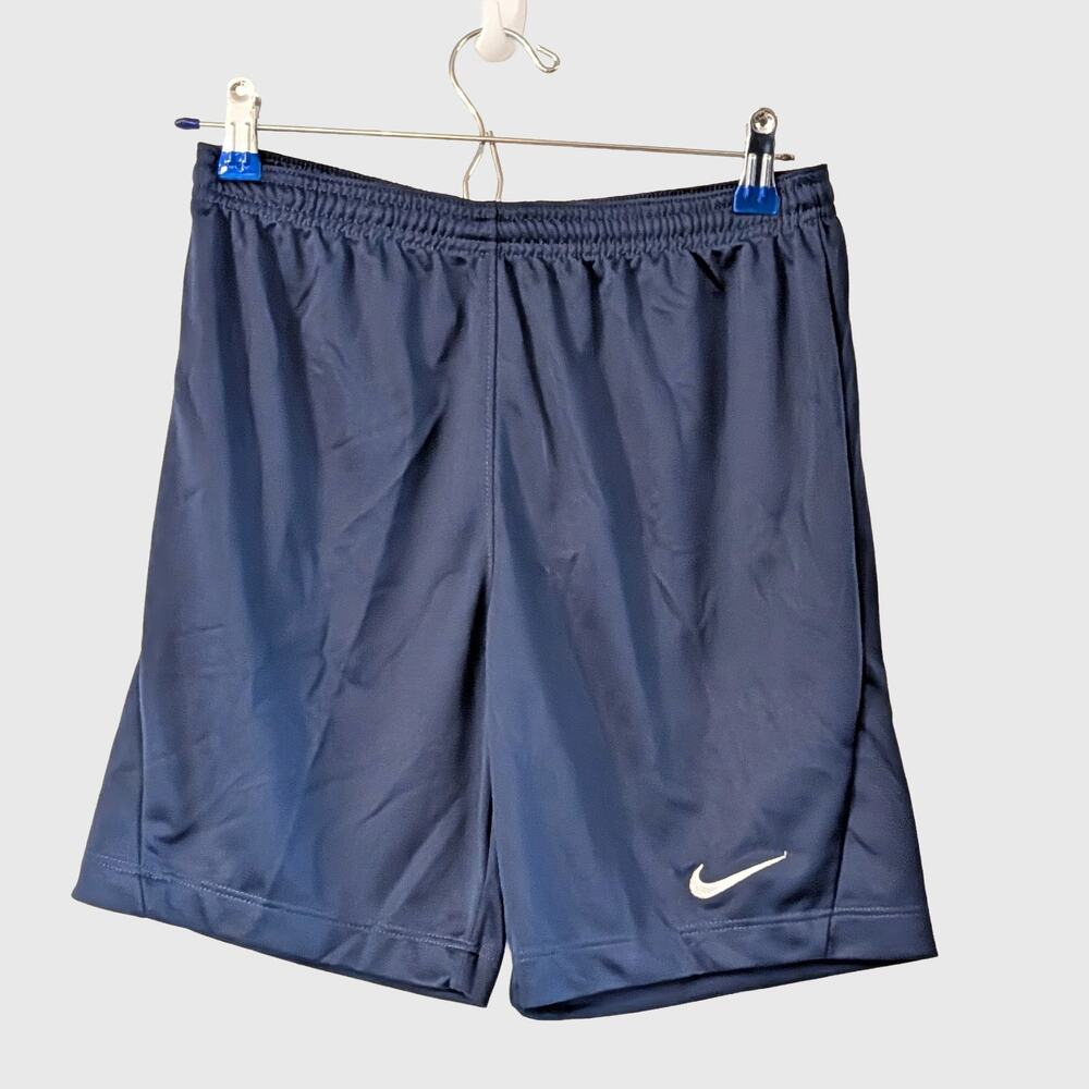 Nike Dri-FIT Boys Large Navy Athletic Shorts NWT Drawstring